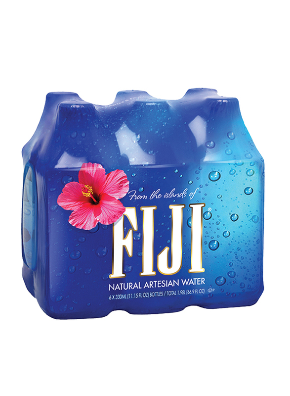 

Fiji Natural Mineral Water, 6 Bottles x 330ml