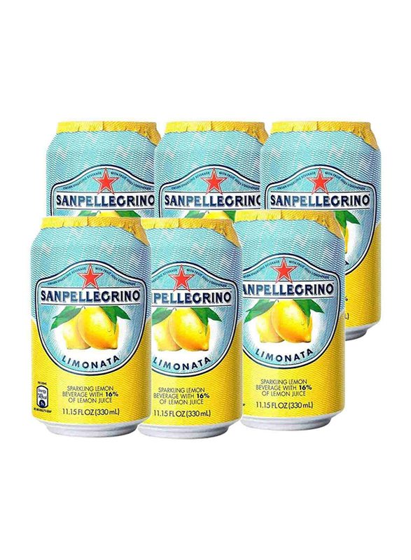 

San Pellegrino Limonata Sparkling Juice, 6 x 330ml