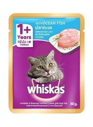 Whiskas Ocean Fish Cat Wet Food, 12 x 2 x 80g
