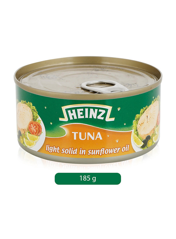 

Heinz Tuna Light Solid in Sunflower Oil, 185g