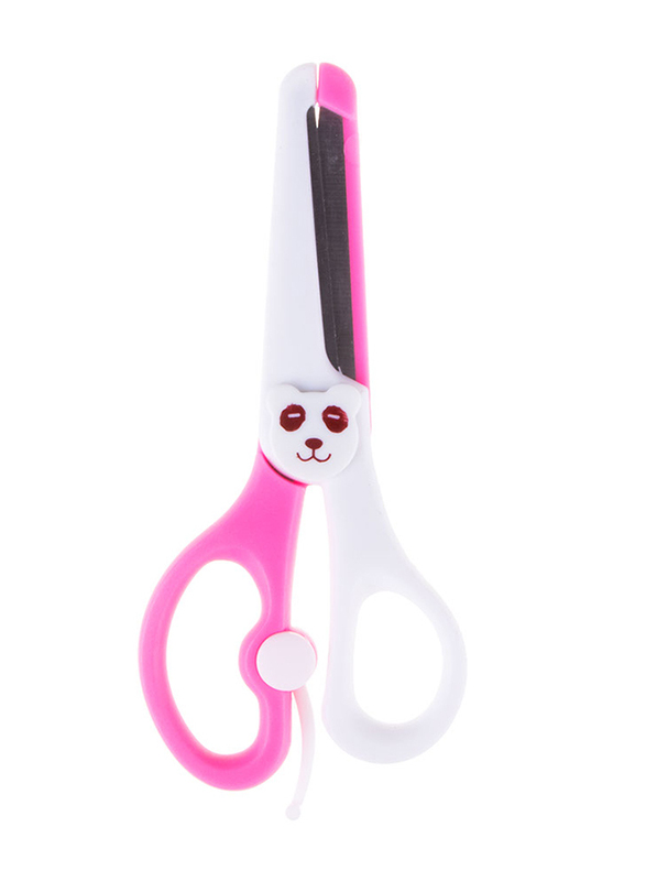 

Yalong Student Scissor, Pink/White