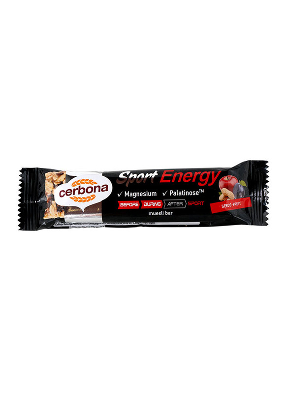 

Cerbona Sport Energy Seeds-Fruit Muesli Bar, 35g