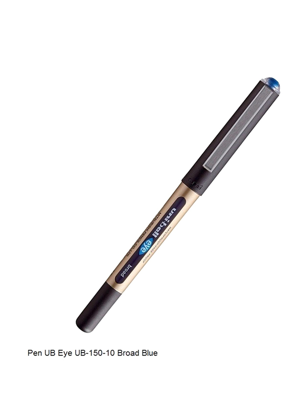 

Uniball Eye Broad Rollerball Pen, 1.0mm, Blue