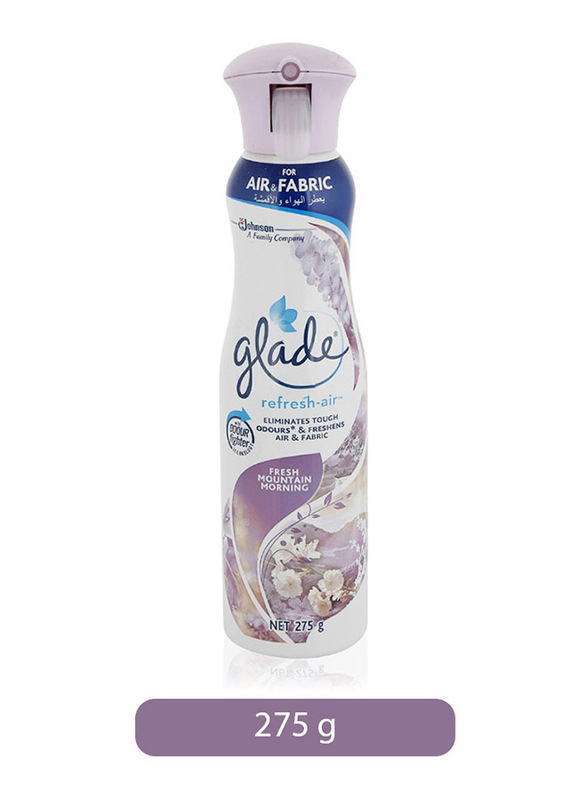 

Glade Fresh Mountain Morning Air & Fabric Freshener, 275g