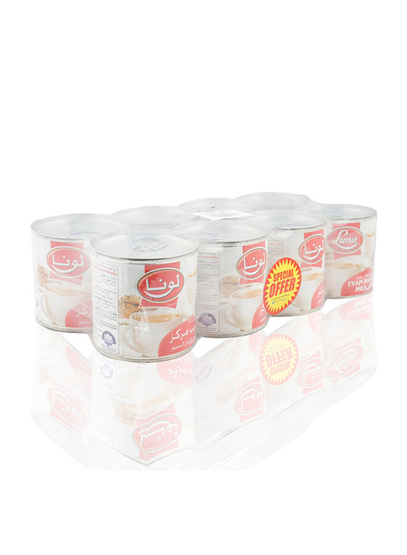 

Luna Full Cream Evaporated Milk, 8 Cans x 170g
