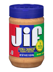 Jif Peanut Crunchy Butter, 16oz