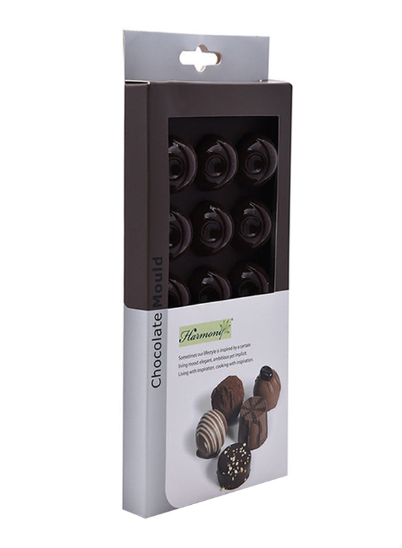 

Harmony Rectangle Silicone Chocolate Mold, Black