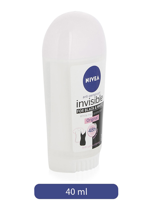 

Nivea Invisible Black & White Deodorant Stick for Women, 40ml