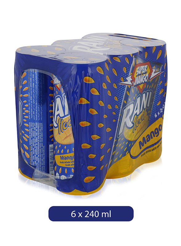 

Rani Float Mango Juice Drink, 6 Cans x 240ml