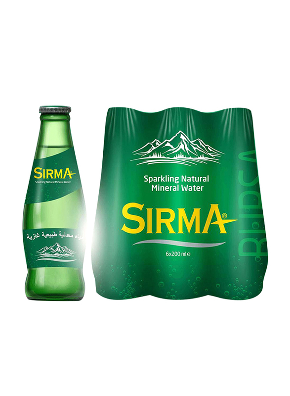 

Sirma Sparkling Natural Mineral Water, 12 Bottles x 200ml