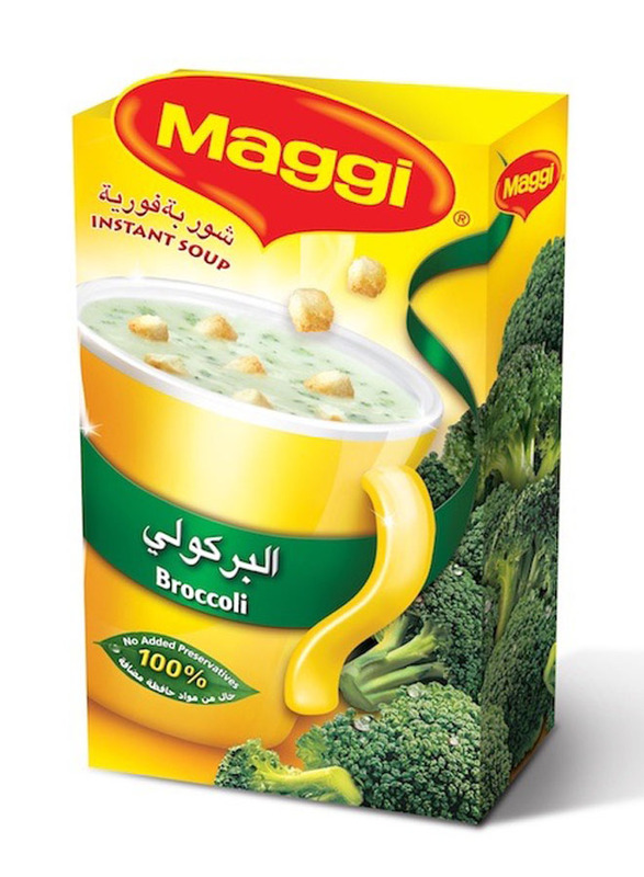 

Maggi Instant Broccoli Soup, 4 Pieces, 15g