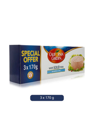 California Garden White Solid Tuna in Water & Salt - 3 x 170 g