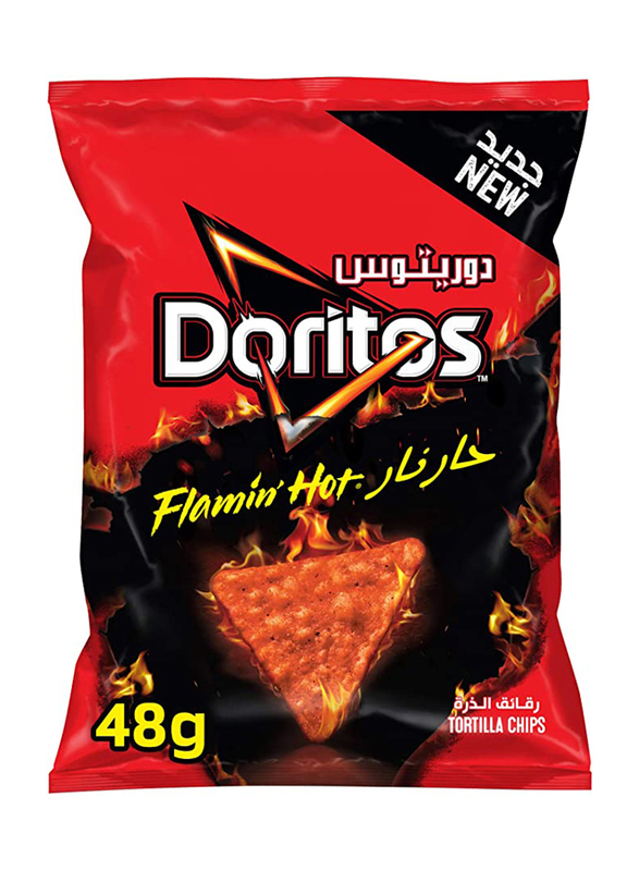 

Doritos Flamming Hot Tortilla Chips, 48g