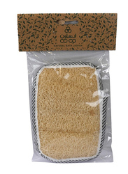 Co-Op Body Bath Travel Loufa, Beige
