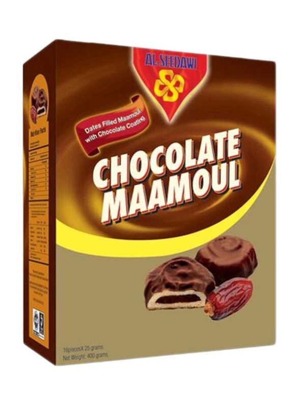 

Al Seedawi Maamoul Chocolate, 16 x 25g