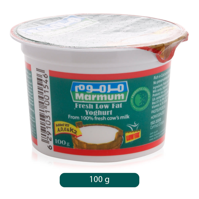 

Marmum Low Fat Fresh Yoghurt, 100 g