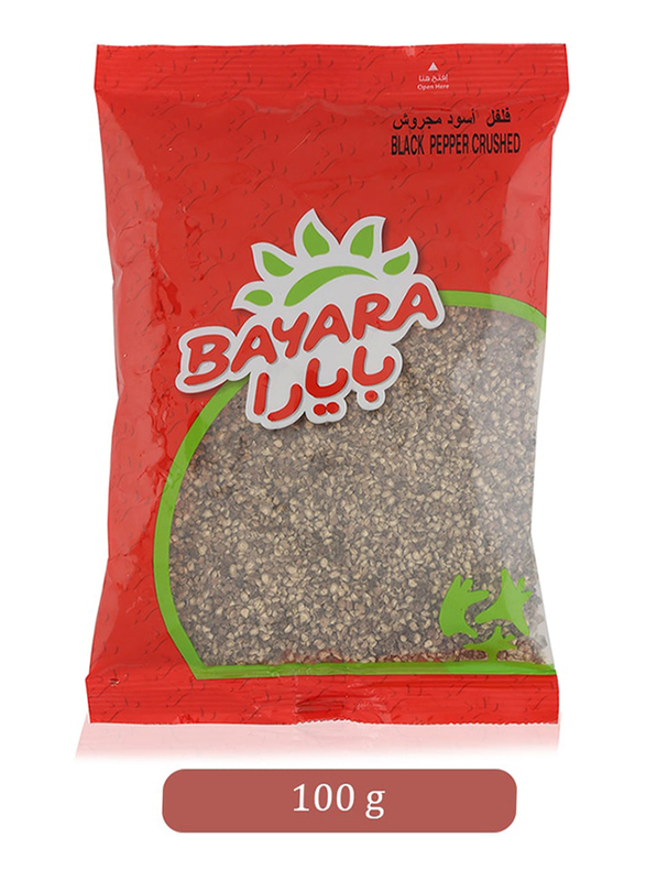 Bayara Black Pepper Crushed Spices, 200g