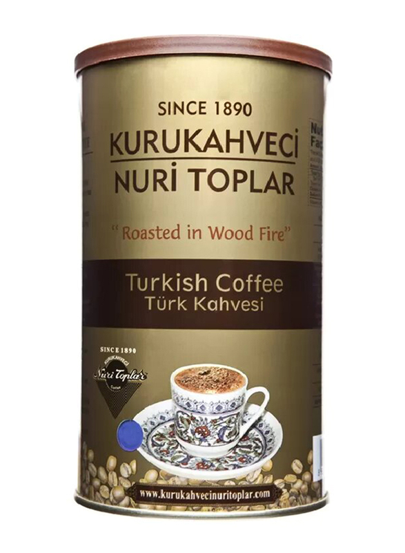

Turkish Coffee World Kurukahveci Nuri Toplar's Woodroasted, 500g