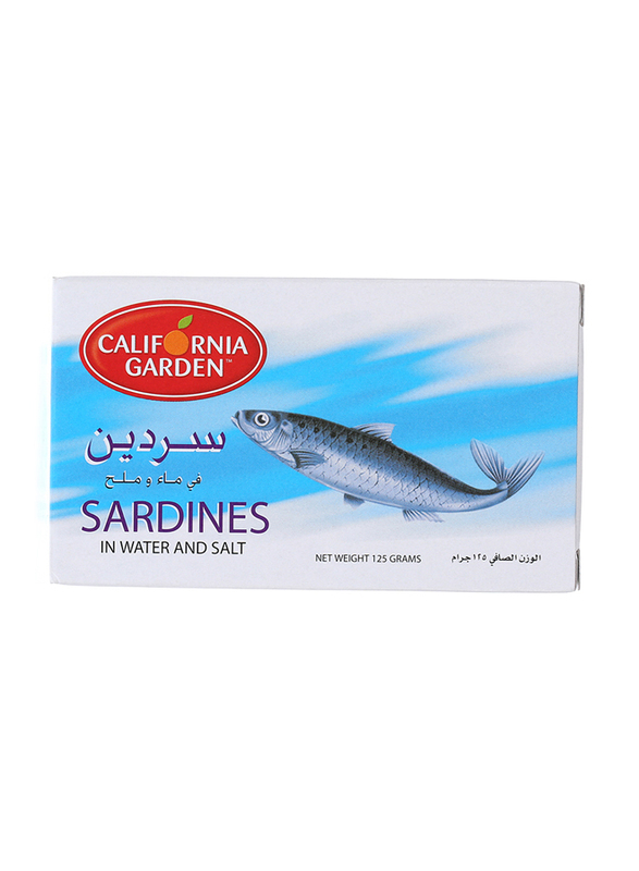 

California Garden Natural Oil Sardine, 125g