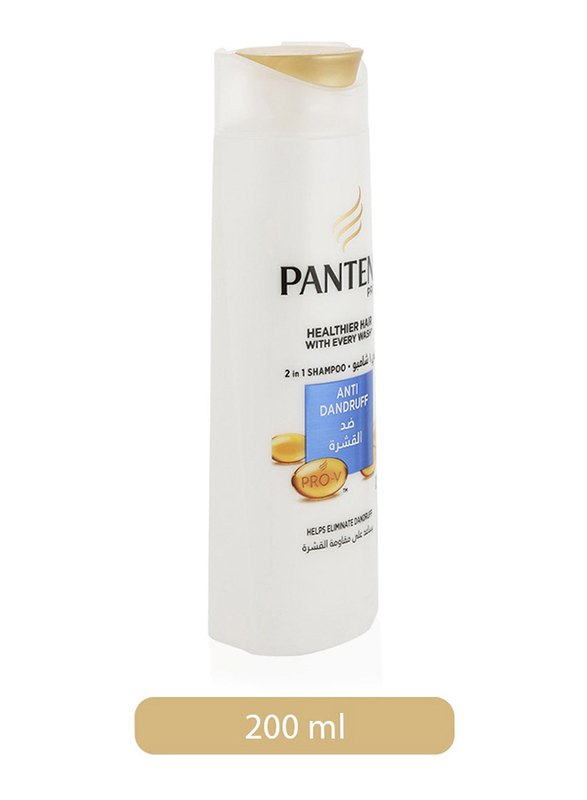 Pantene Pro V Anti Dandruff 2 In 1 Shampoo For All Hair Types 200ml Dubaistore Com Dubai