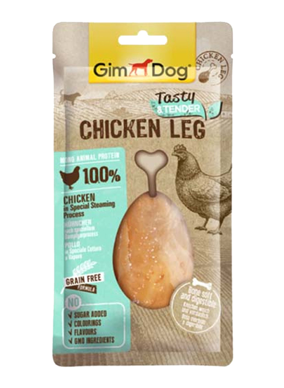 

Gimdog Tasty & Tender Chicken Leg Dry Dog Food, 70 grams