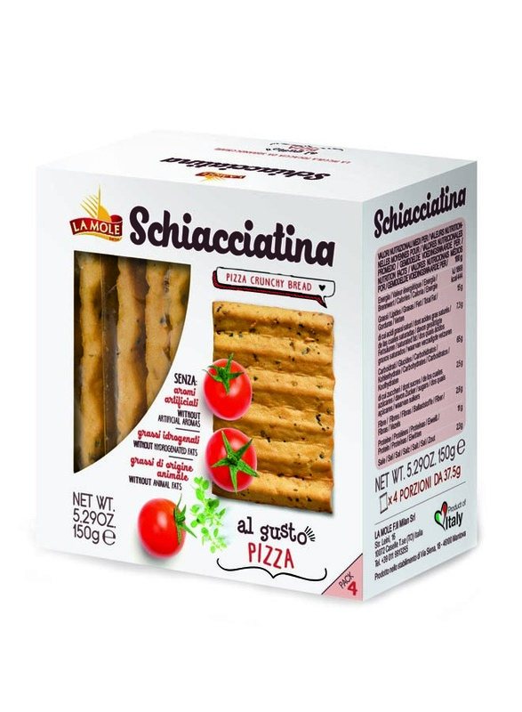 La Mole Schiacciatine Pizza Bread, 150g