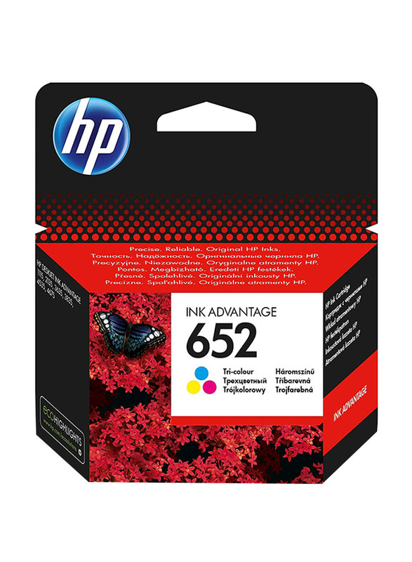 

HP Tri-Color 652 Original Ink Advantage Cartridge