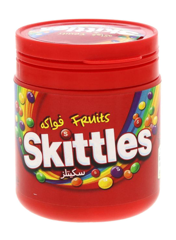 

Skittles Fruit Flavour Candy Bottle, 125g