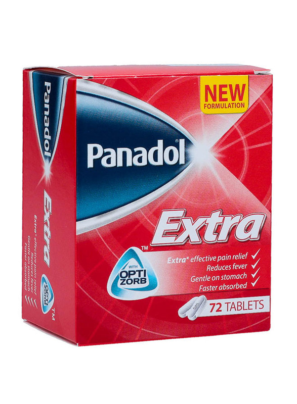 

Panadol Extra with Optizorb - 72 Tablets