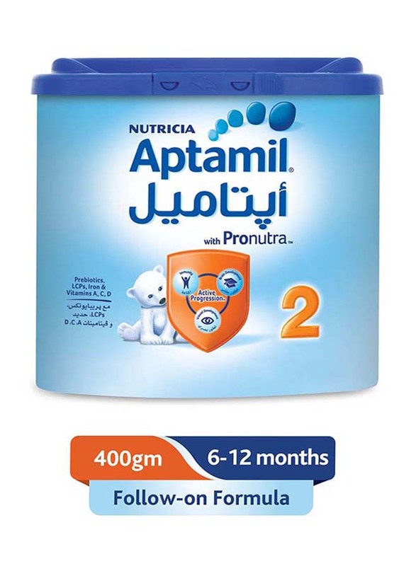 

Nutricia Aptamil Stage 2 Follow On Formula Milk, 400g