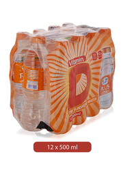 Al Ain Plus Vitamin D The Sunshine Mineral Water, 12 Bottles x 500ml