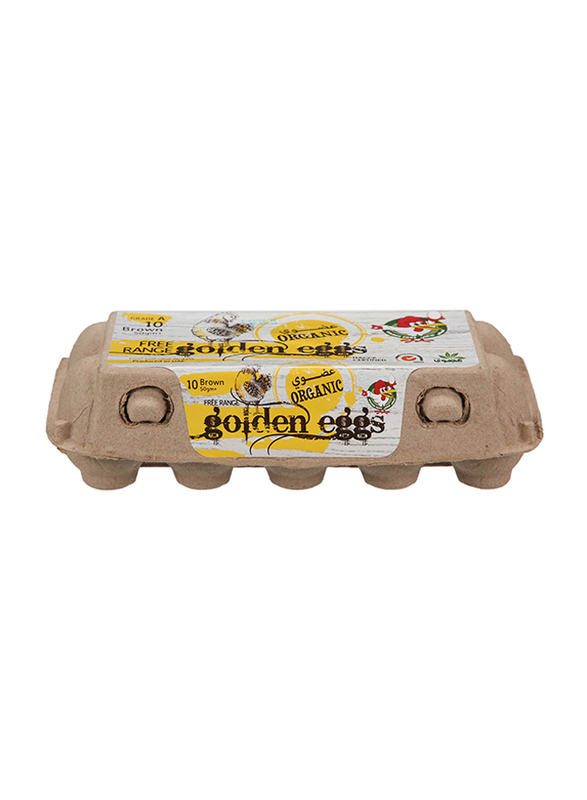 

Golden Eggs Organic Free Range Eggs, 10 Pieces