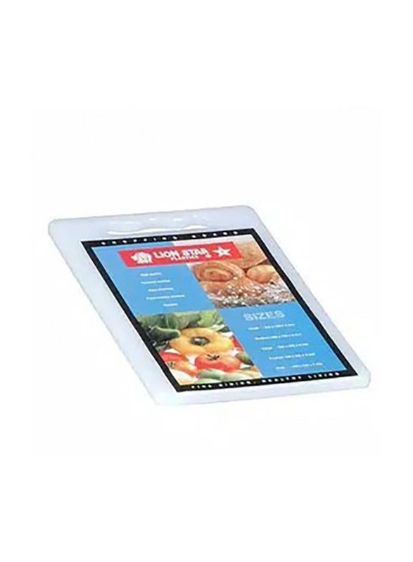 

Lion Star Small Chopping Board, White