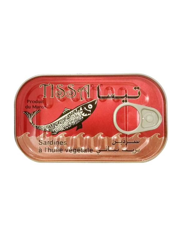 

Tissa Sardine in Vegetable Oil, 125g