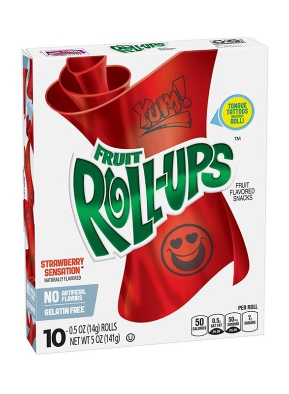 

Betty Crocker Fruit Roll Ups Strawberry Flavour Snack