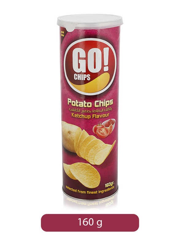 

Go Chips Ketchup Flavor Potato Chips, 160g