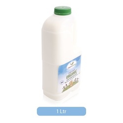Organiliciouz Whole Fresh Local Organic Cow Milk, 1 Liters