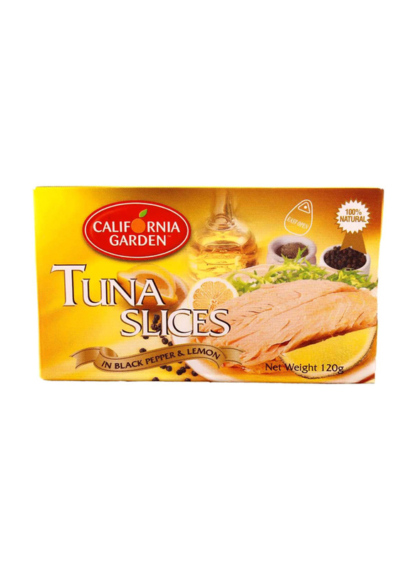

California Garden Tuna Slice with Black Pepper and Lemon, 120g