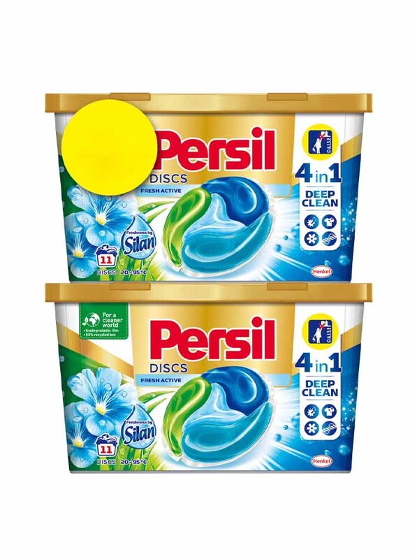 

Persil Disc 4-in-1 Fresh Active Liquid Detergent, 2 x 11 Pieces