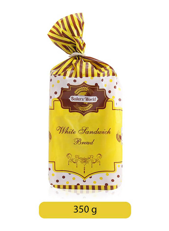

Bakers World White Sandwich Bread, 350g