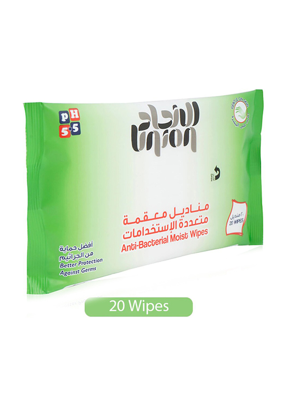 

Union Antibacterial Wipes, 20 Sheets