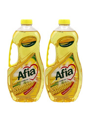 Afia Pure Corn Oil, 2 x 1.5 Liters