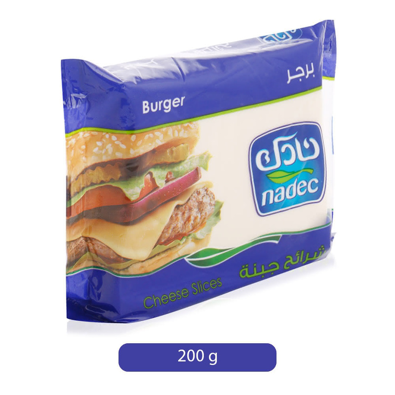 

Nadec Slices Burger Cheese, 200 g
