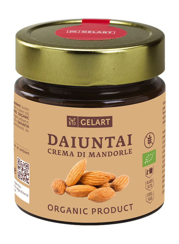 Biogelart Organic Almond Cream, 300g