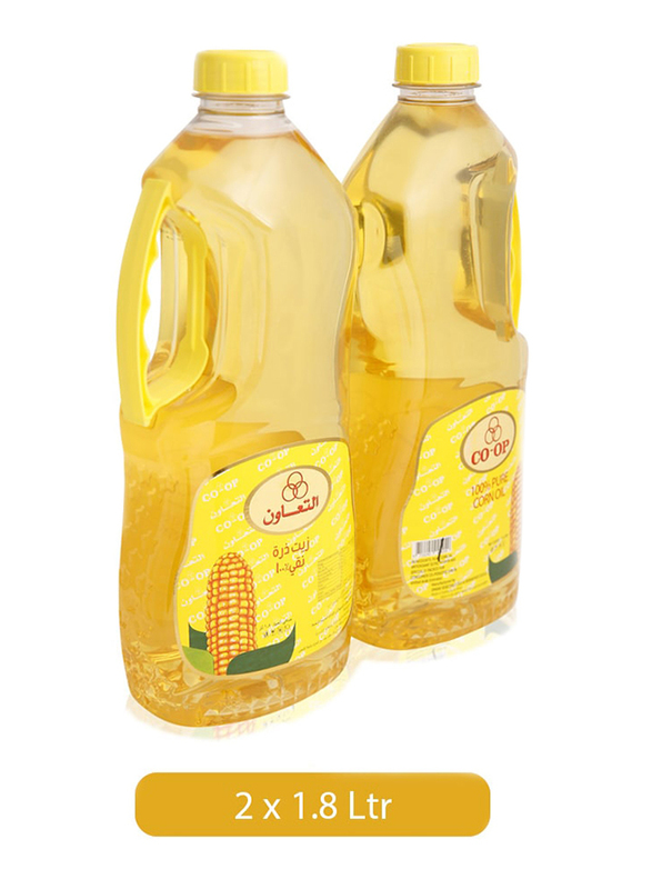 

CO-OP Corn Oil, 2 Bottles x 1.8 Liter