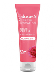 Johnson's Fresh Hydration Night Cream for Normal Skin, 50ml
