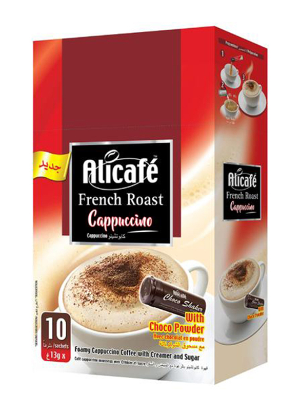 

Power Root Alicafe French Roast Cappuccino, 10 x 13g