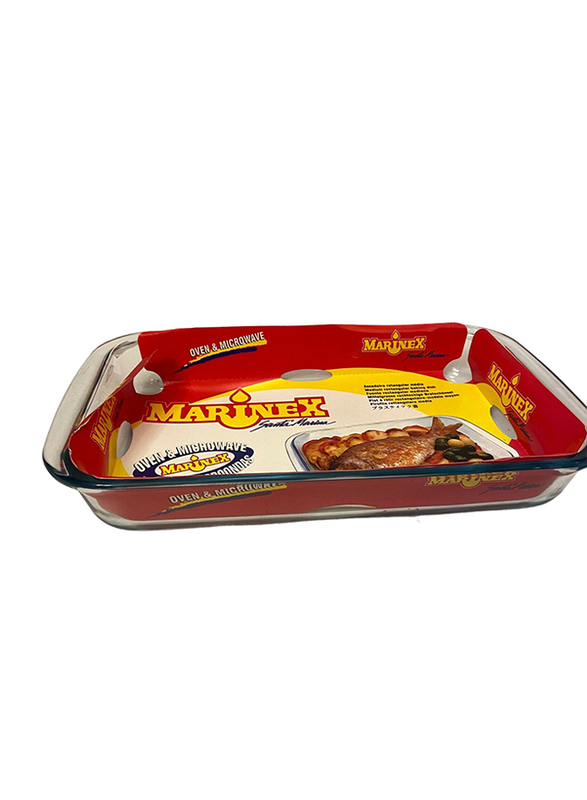 

Marinex 35.3cm Rectangular Baking Dish, 35.3x21cm, Clear