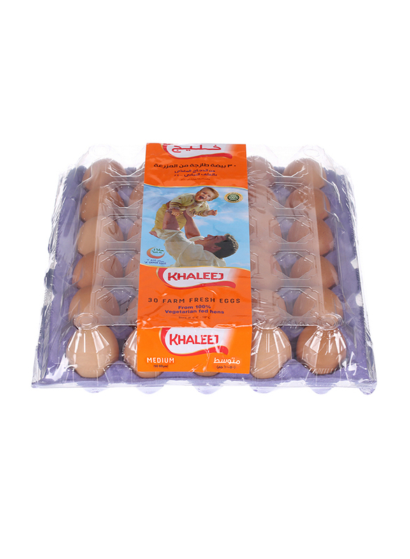 

Khaleej Brown Eggs, Medium, 30 Pieces