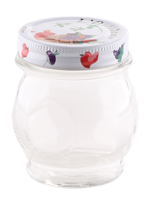 

Borgonovo L'Ortoland Glass Jar, 341ml, Clear
